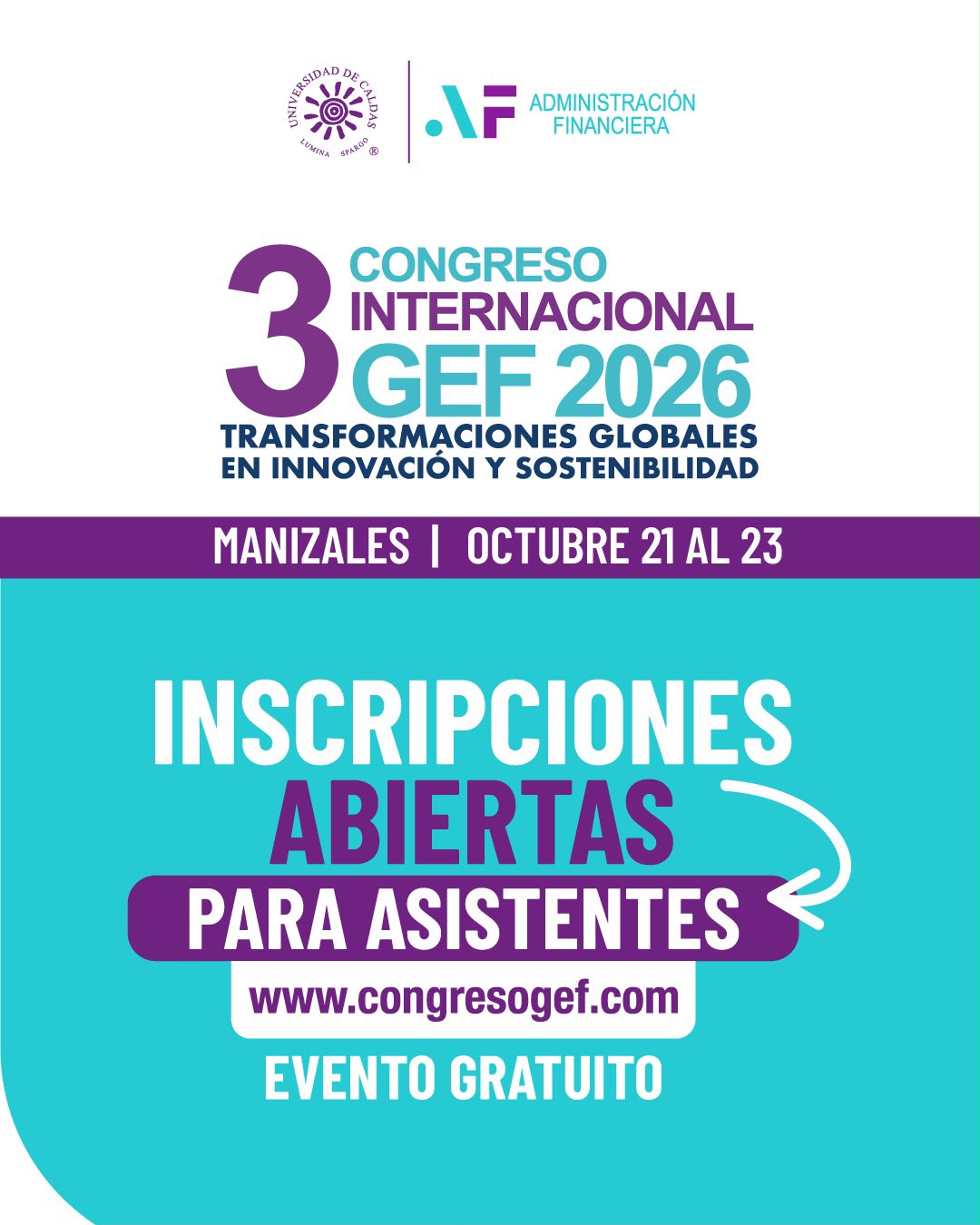 3 CONGRESO INTERNACIONAL GEF 2026